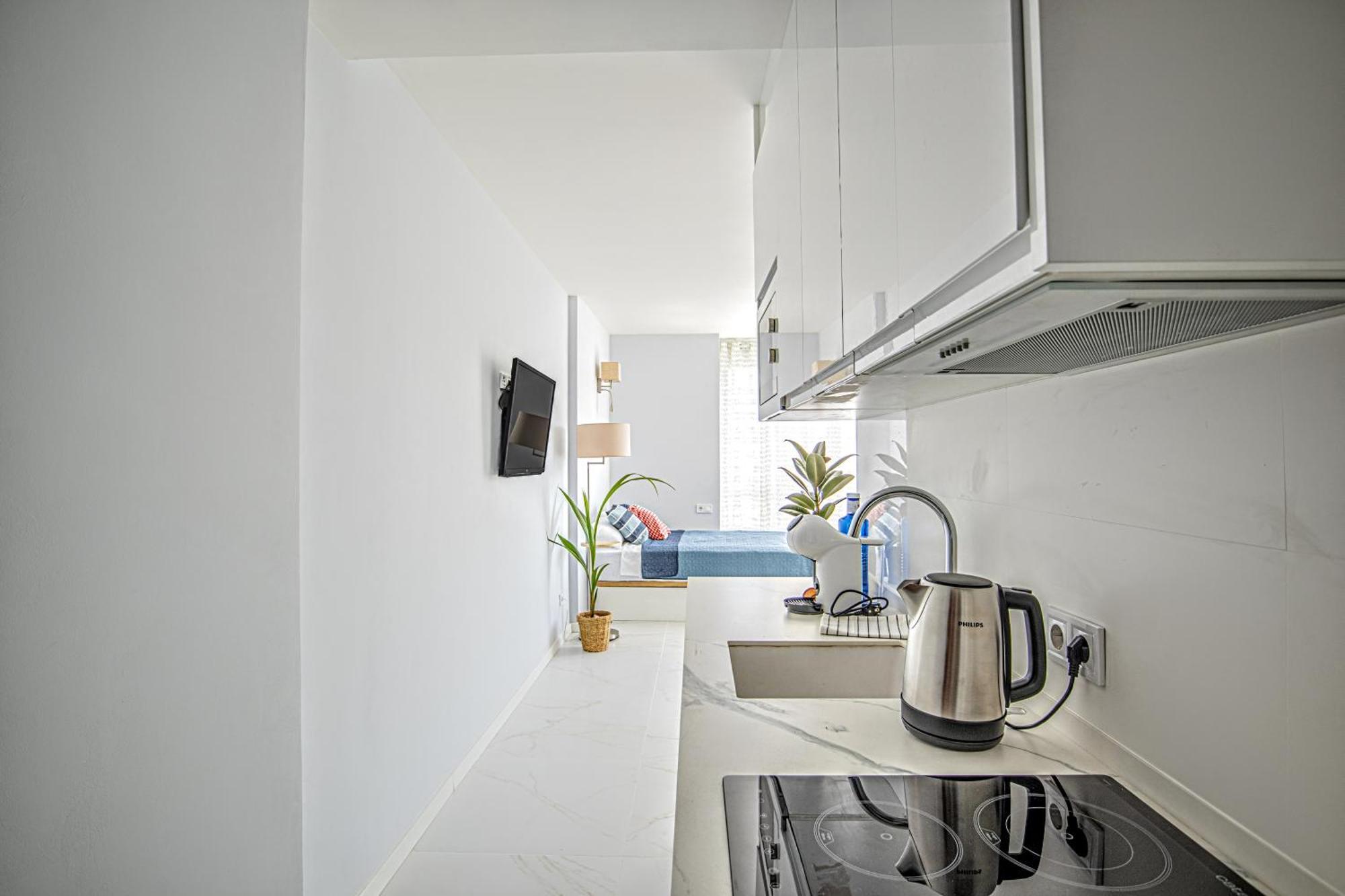 Elegant Studio With Pool And Seaview Torremolinos Eksteriør billede