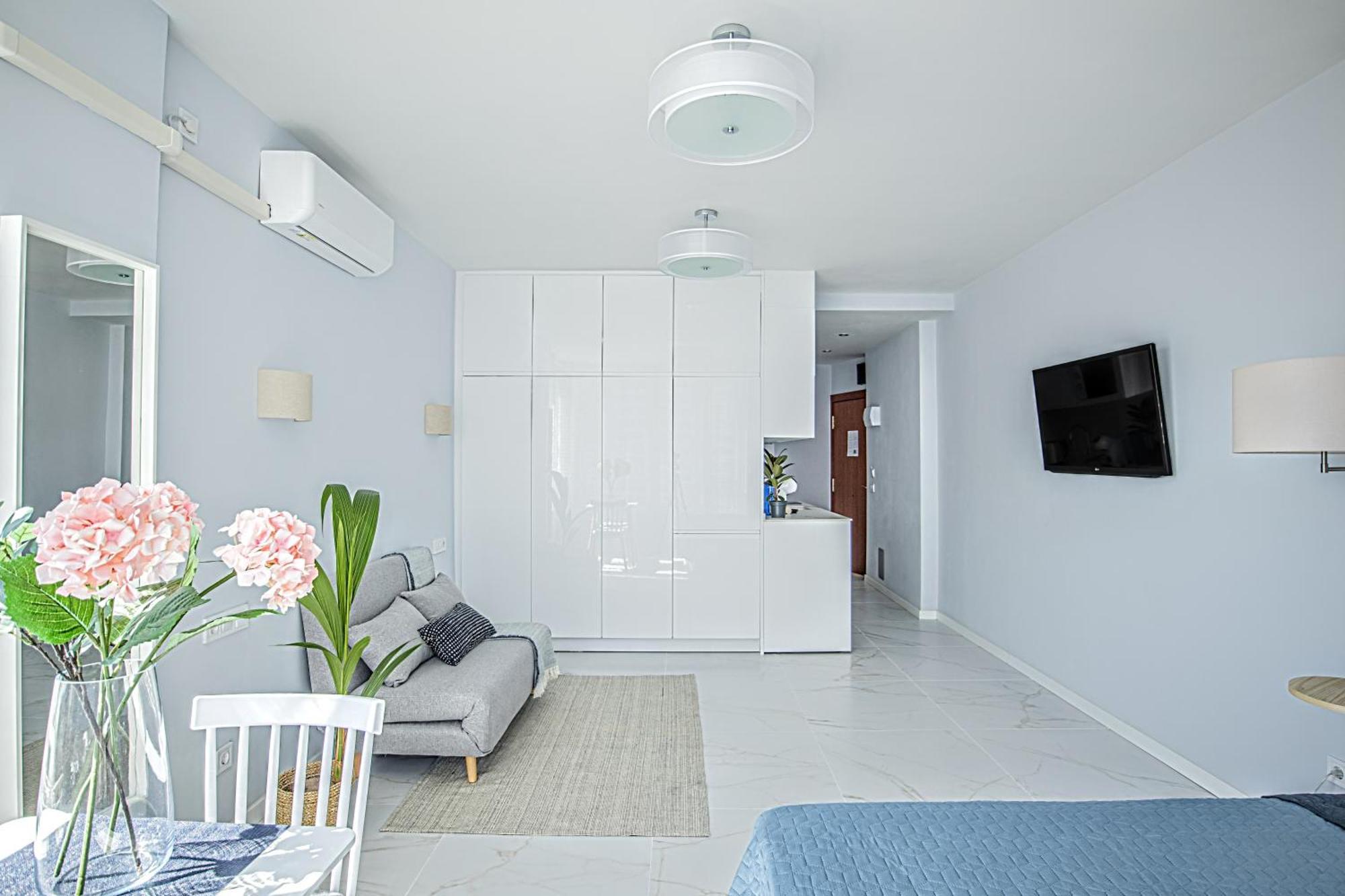 Elegant Studio With Pool And Seaview Torremolinos Eksteriør billede